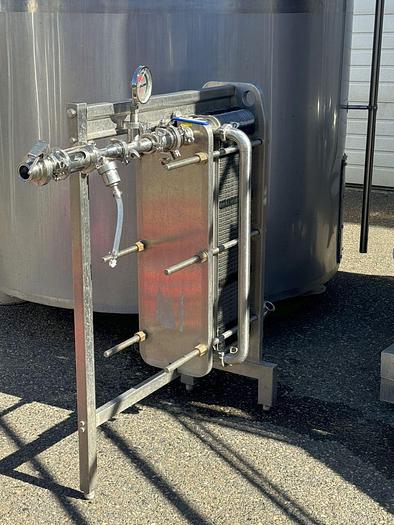 Used Used 10 bbl Direct Fired Skid Mounted Brewhouse