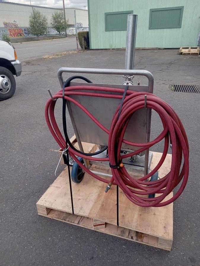 Used 2015 All-Flo SE-19-X44-X83 Double Diaphragm Pump