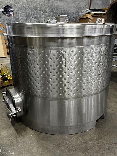 Used Used JV Northwest 1000 Gallon Open Top Jacketed tank