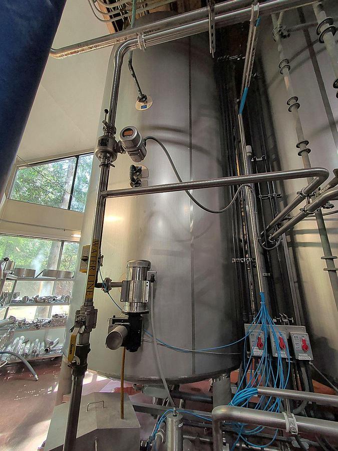 Used (2) Available - Mueller 6000 Gallon jacketed storage tanks