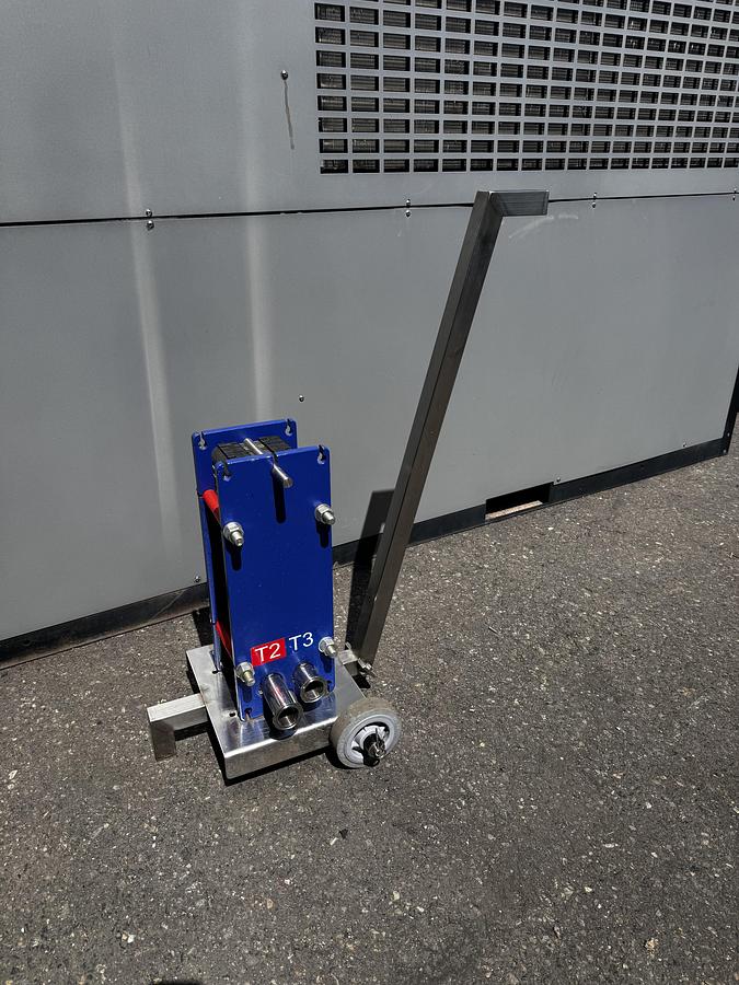 Used (1) Available- Used CPE Cart Mounted Heat Exchanger