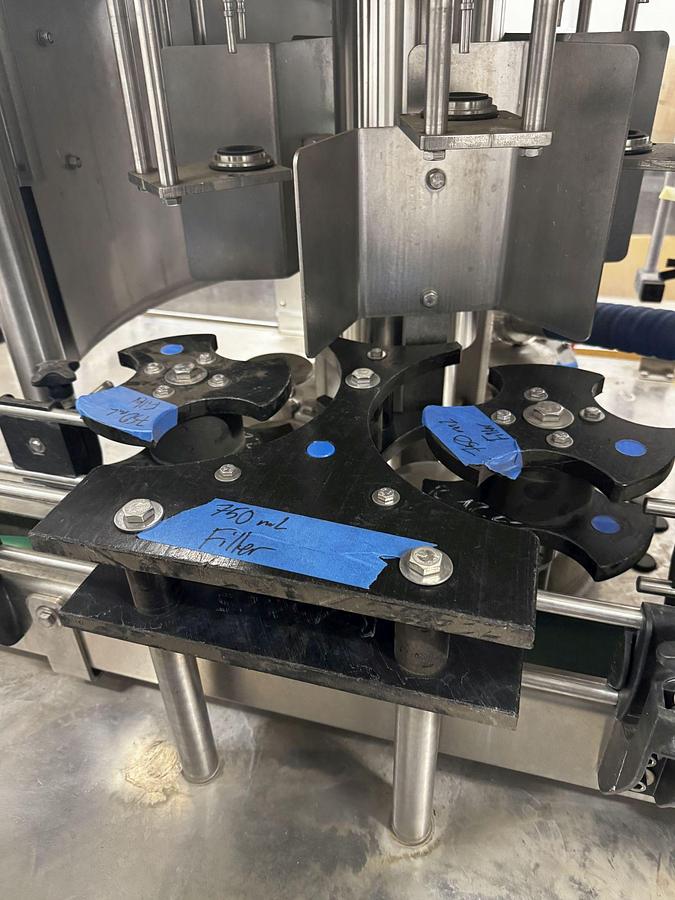 Used Used CIME Gold 6-6-1 Counter Pressure Bottle Filling Line