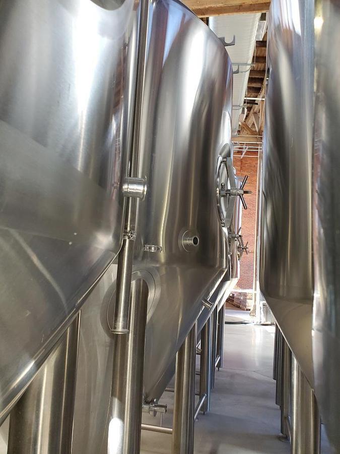 Used (1) Available - Used ABE 30 bbl / 930 Gal jacketed fermenter