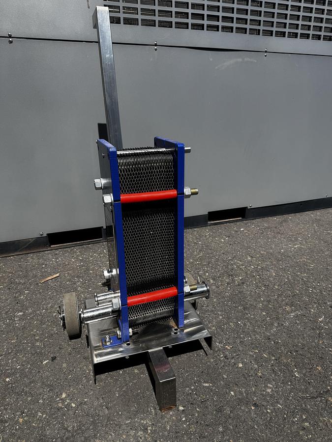 Used (1) Available- Used CPE Cart Mounted Heat Exchanger