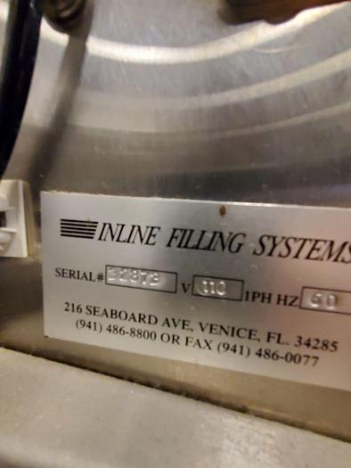 Used Inline Filling Systems Bar Top/"T" Top Corker