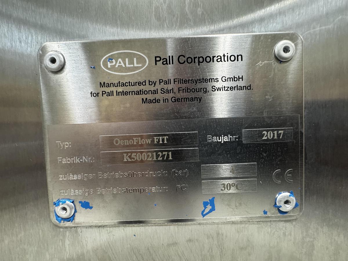Used Used Pall Oenoflow FIT Crossflow Filter