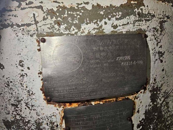 Used Sweco XS48S666 Vibatory Separator