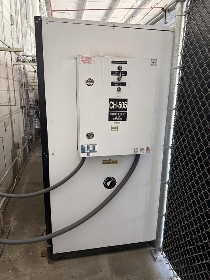 Used Used G&D model 27H glycol chiller