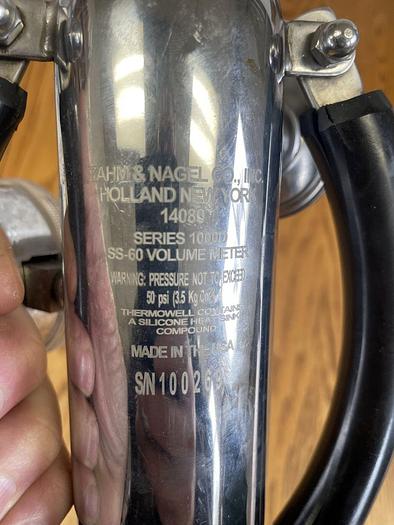 Used Zahm & Nagel SS60 Series 1000 CO2 Tester