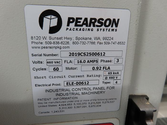 Used Used RA Pearson CS25 Hot Melt Case Sealer (2019)
