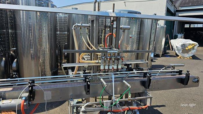 Used MRM/Elgin  GR-12  -  5 Valve Pressure/Over-flow filler