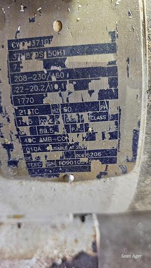 Used Fristam FKL75A Positive Displacement Pump