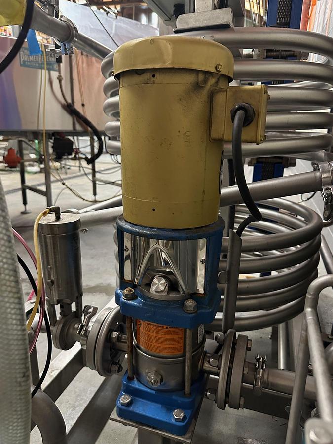 Used Used IDD inline carbonation system and chiller - new in 2021