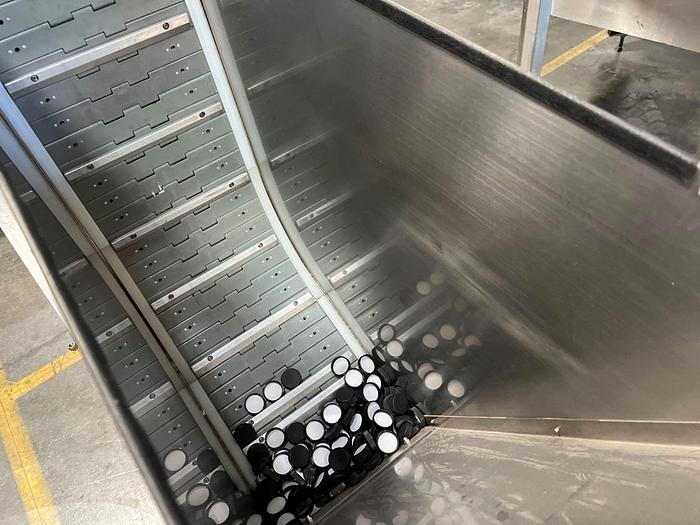 Used Accutek Cap Hopper/Elevator/Sorter