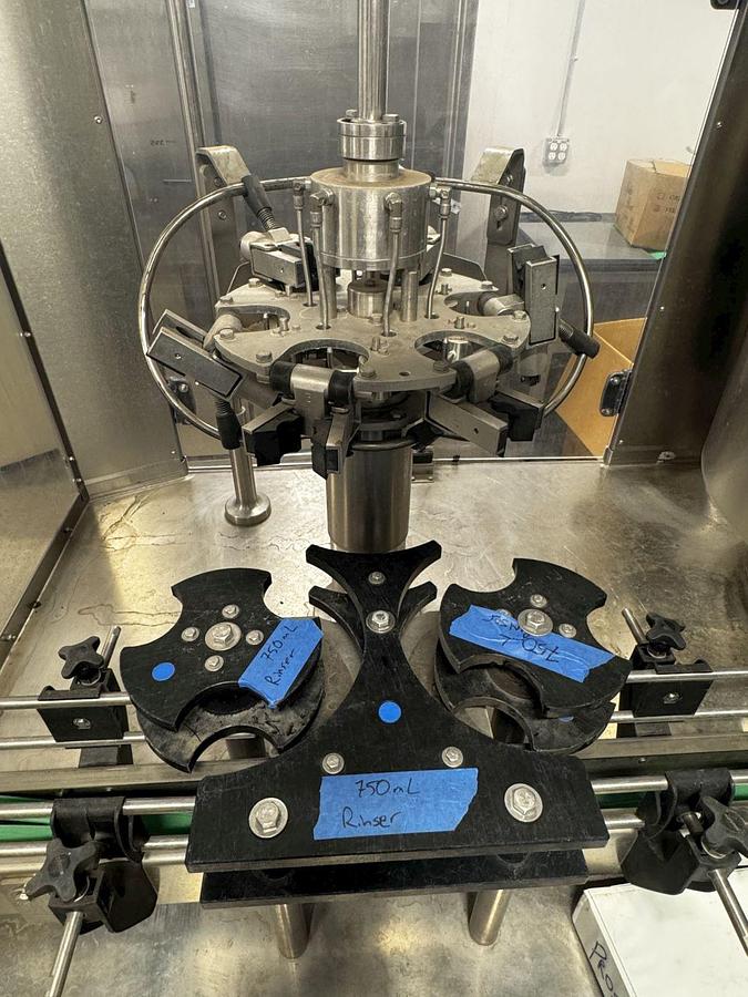 Used Used CIME Gold 6-6-1 Counter Pressure Bottle Filling Line