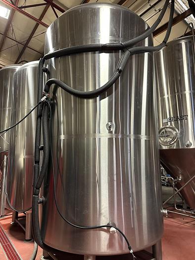 Used Used BSV 100 bbl / 3100 Gallon Jacketed Brite Tank