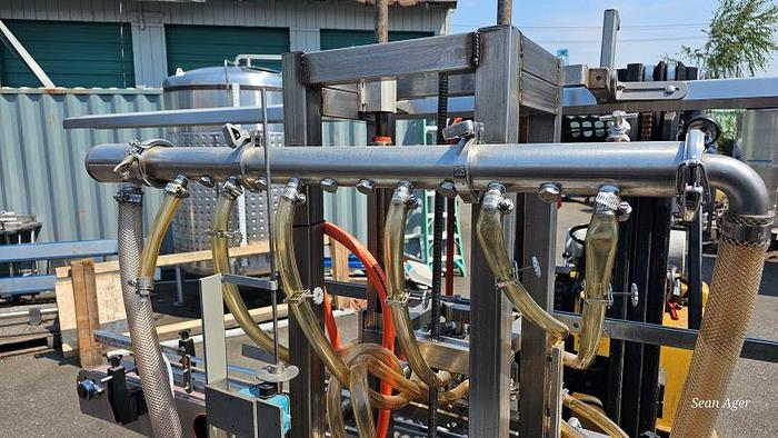 Used MRM/Elgin  GR-12  -  5 Valve Pressure/Over-flow filler