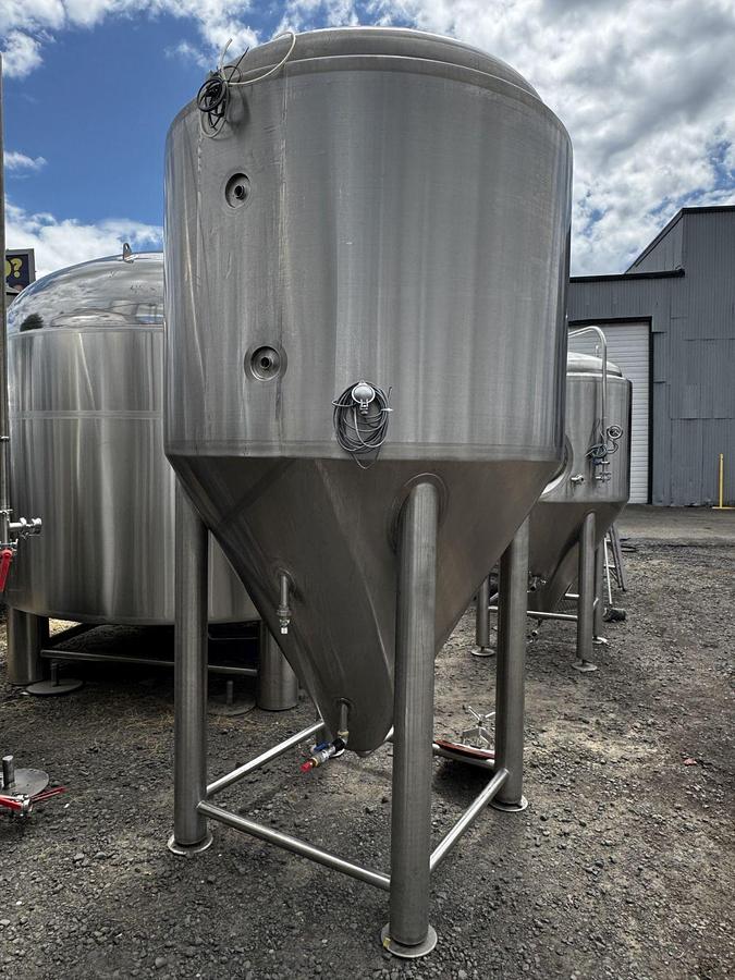 Used (2) available - Used CGT Brewing 20 bbl conical fermenters