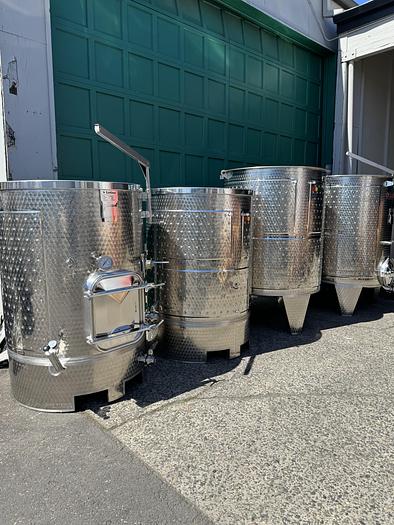 New Stock Letina 500gal/1900L Variable Capacity Jacketed Storage Tank