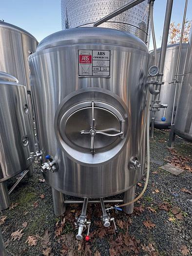 Used Used ABS 10 bbl Jacketed Brite Tank