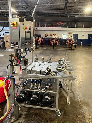Used Used (2018) Premier Stainless 3 head keg washer