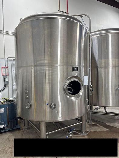Used (2) Available - Used Craftkettle 60 bbl/ 1860 Gal jacketed brite tanks