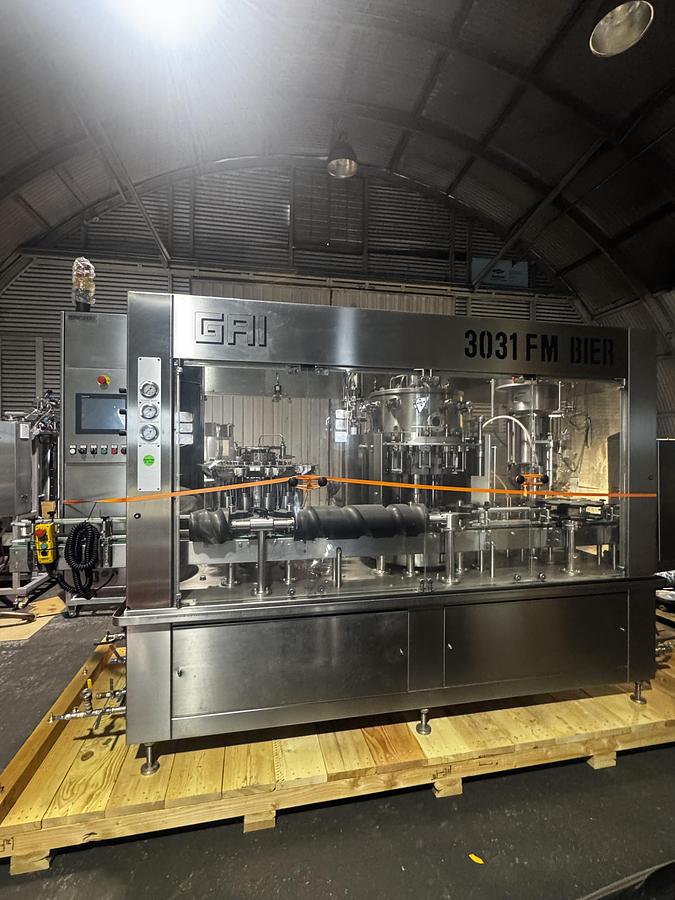 Used Used GAI 3031 FM Bier Monoblock Rinser/Filler/Capper