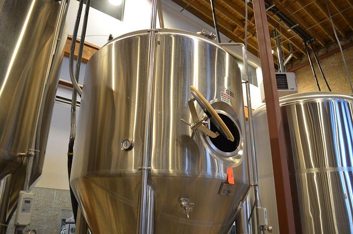 Used Used GW Kent 30 bbl conical fermenter