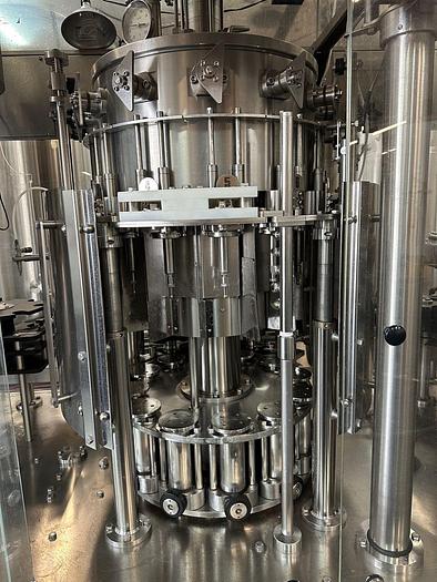 Used Used GAI 3003A Bier Monoblock rinser /filler/crowner for bottling carbonated products