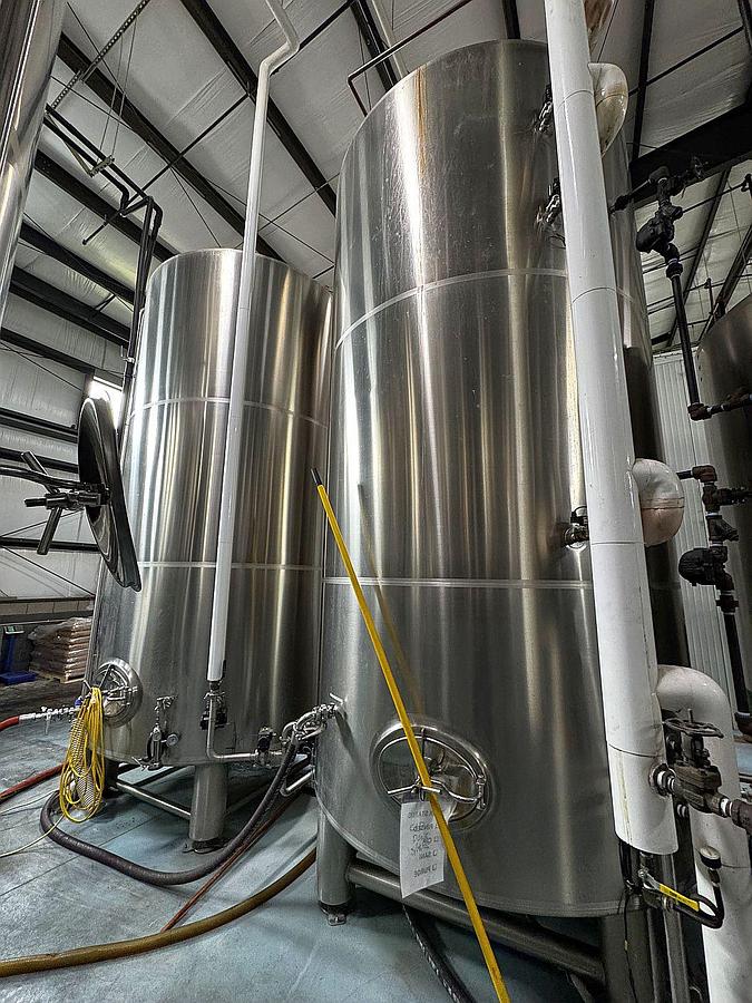 Used Prospero 30 bbl 4 vessel brewhouse with HLT, CLT. and grist case