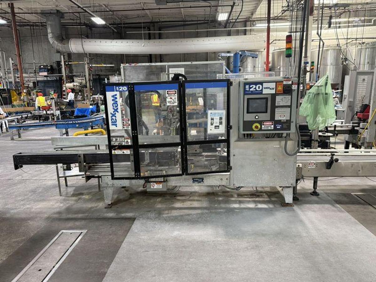 Used WEXXAR/Bel WF-20T Carton Former/Bottom taper