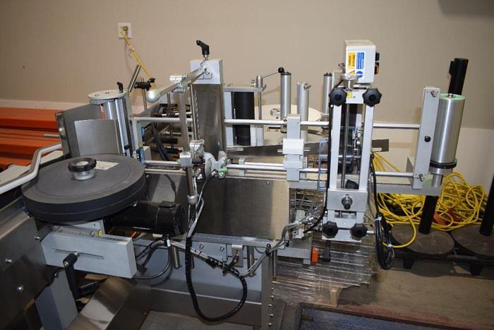 Used NJM Packaging Pressure Sensitive Labeler