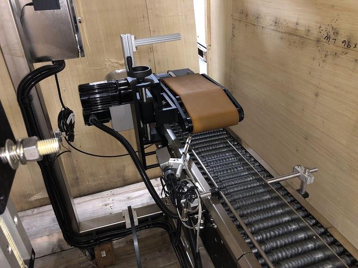 Used Southern California Packaging Co. ST 1100 Tube Labeler