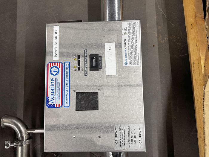 Used Lot of (4) Aquafine Ultraviolet Water Disinfection Units