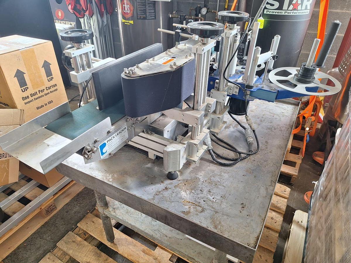 Used Used Pack Leader ELF50 (SPS - 104) Pressure Sensitive Labeler