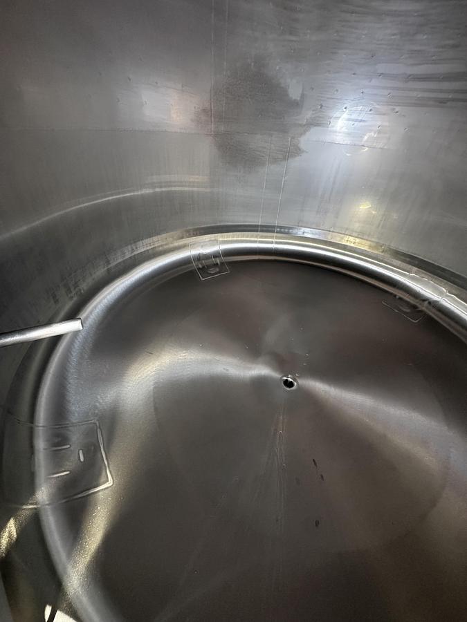 Used (1) Available - Used Premier Stainless 30 bbl / 930Gal jacketed brite / storage tank