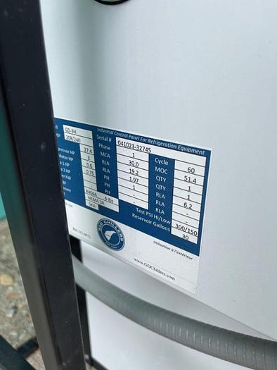 Used Used G&D 3hp Packaged chiller - 1 phase - 