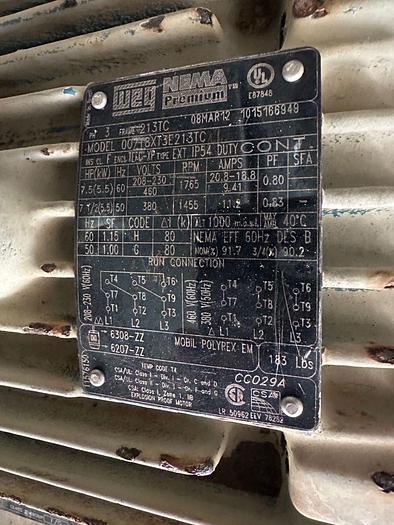 Used Fristam FKL150A Positive Displacement Pump