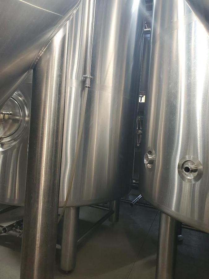 Used (4) Available - Used ABE American Beer Equipment 30 bbl / 930 Gal jacketed brite tank