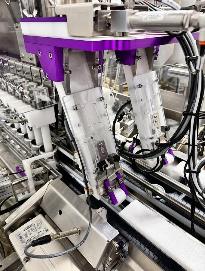 Used Used Twin Monkeys Beverage System Cimarron 10 head dual lane Canning Line