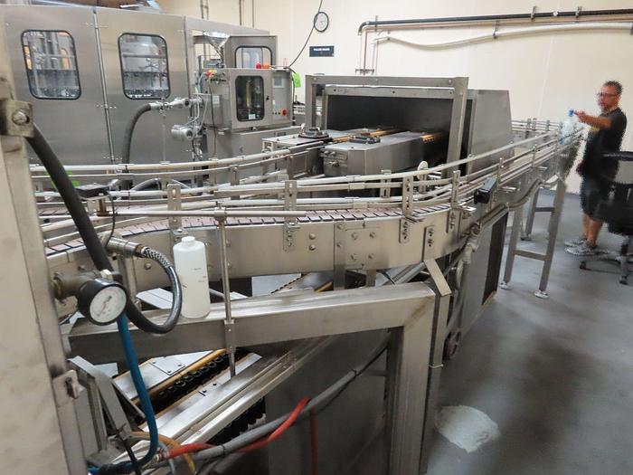 Used BEVCO low level gripper rinser with fallen bottle detector