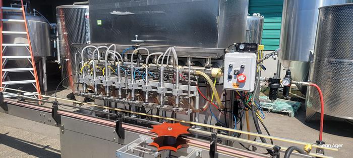 Used RU Engineering 8 Station-Gallon Piston