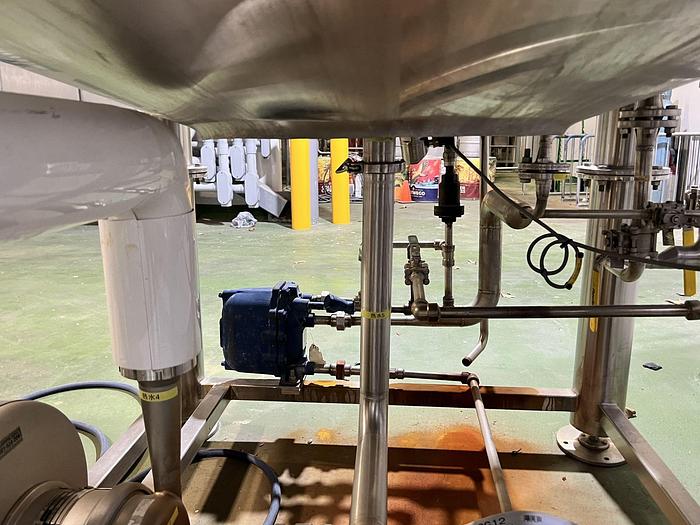 Used Used Lehui 15 bbl skid mounted steam brewhouse