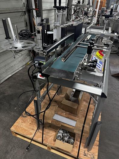 Used Used Pack Leader ElF50 pressure sensitive labeler