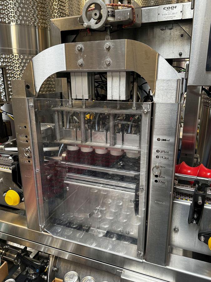 Used Used CODI CCL45 can filling line