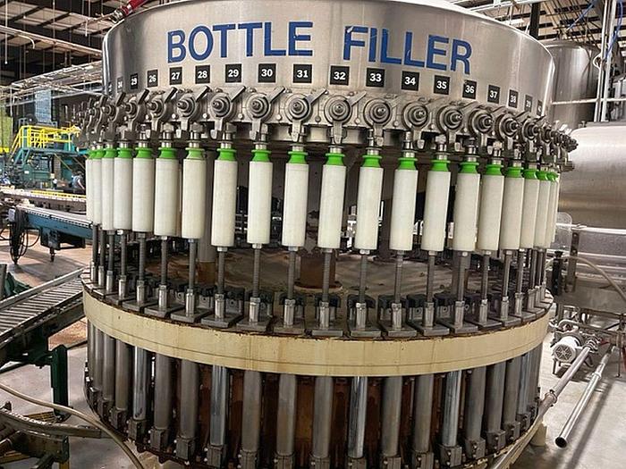 Used Crown CCS 60/12 valve bottle filler/crowner