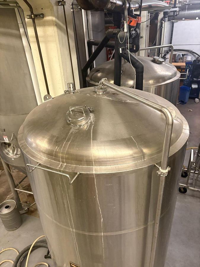 Used (2) Available - Used JV Northwest 20 bbl / 620 Gallon Jacketed Unitank fermenter