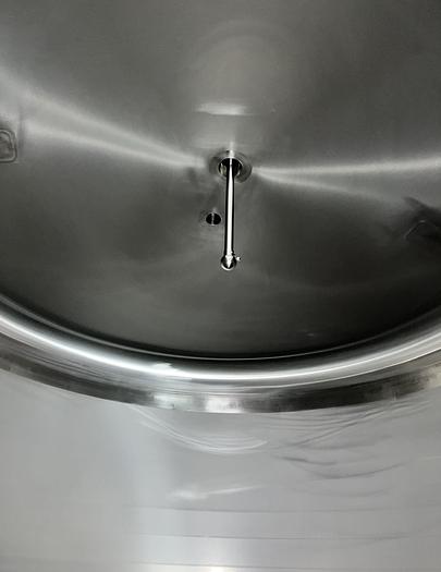 Used Used Lehui 30 bbl / 930Gal ASME 30 psi conical fermenter - Jacketed vessel