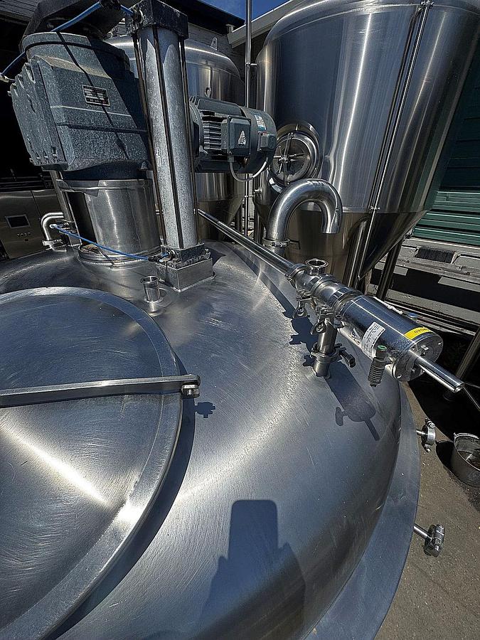 Used Used BSV Blackstone 30 bbl / 930 Gal jacketed Mashtun / mix tank