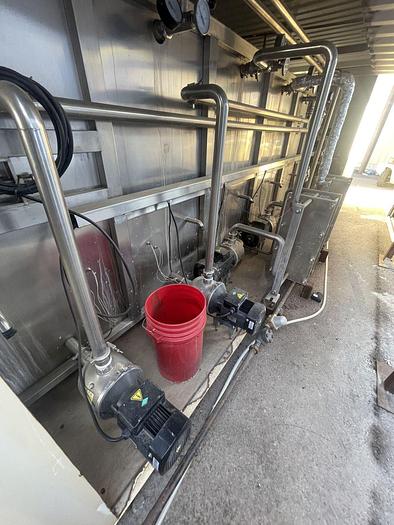 Used Used Multi Zone Tunnel Pasteurizer